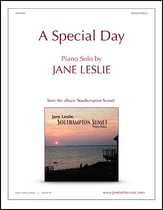 A Special Day piano sheet music cover